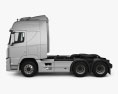 Hyundai XCient P520 Tractor Truck 2018 3d model side view