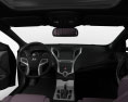 Hyundai Grandeur (HG) with HQ interior 2014 3d model dashboard