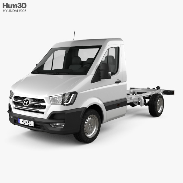Hyundai H350 Cab Chassis 2018 3D model