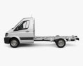 Hyundai H350 Cab Chassis 2018 3d model side view