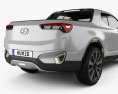 Hyundai Santa Cruz Crossover Truck 2015 Modelo 3D