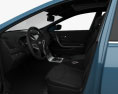 Hyundai Grandeur (HG) hybrid with HQ interior 2014 3d model seats
