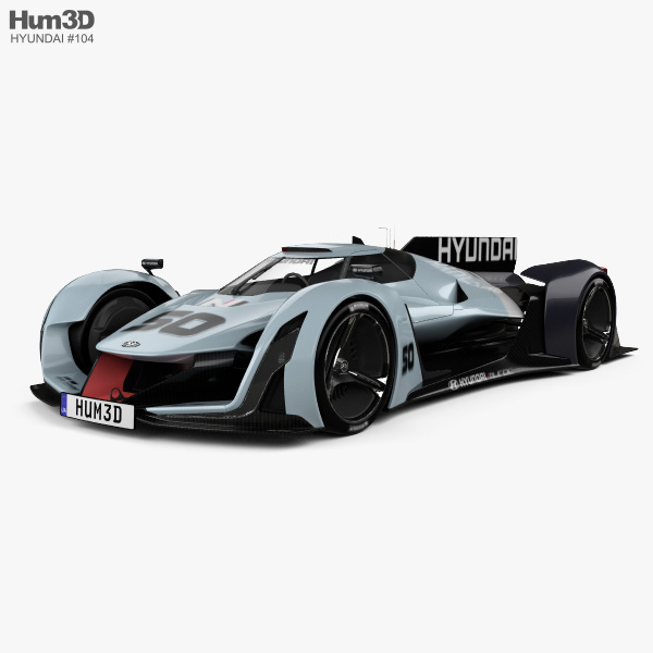 Hyundai N 2022 Vision Gran Turismo 3D model
