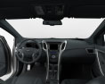 Hyundai i30 5-door with HQ interior 2018 3d model dashboard