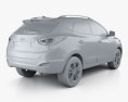 Hyundai Tucson con interior 2014 Modelo 3D