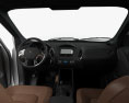 Hyundai Tucson con interior 2014 Modelo 3D dashboard