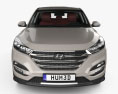 Hyundai Tucson with HQ interior 2019 3d model front view