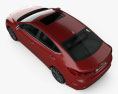 Hyundai Elantra 2020 3d model top view