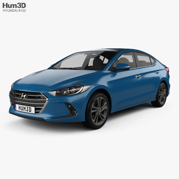 Hyundai Elantra (CN) 2020 3D model