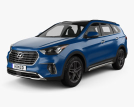 Hyundai Santa Fe (DM) 2020 3D model
