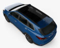 Hyundai Santa Fe (DM) 2020 3d model top view