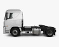 Hyundai Xcient P410 Tractor Truck 2016 3d model side view
