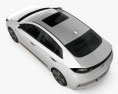 Hyundai Ioniq Electric 2020 3d model top view