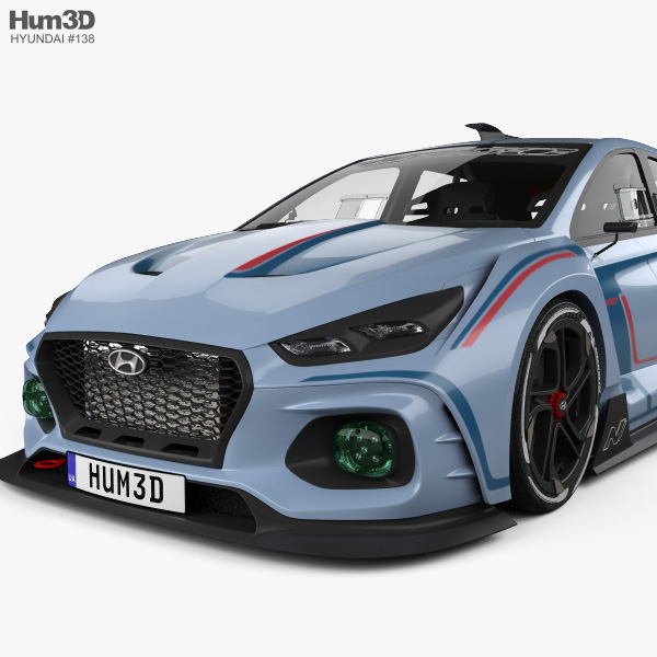 Hyundai RN30 2019 3D model - Vehicles on Hum3D