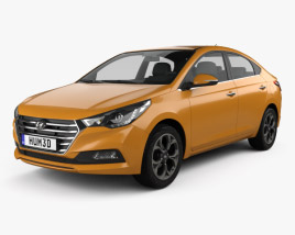 Hyundai Verna (Accent) 2020 3D-Modell