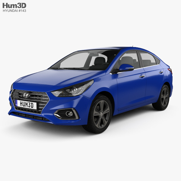 Hyundai Solaris (HCR) 2020 3D-Modell