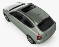 Hyundai Accent (MC) hatchback 3-door 2011 3d model top view