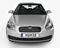 Hyundai Accent (MC) sedan 2011 3d model front view
