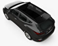 Hyundai Santa Fe (DM) KR-spec 2018 3d model top view