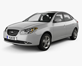 Hyundai Elantra (HD) 2010 3D model
