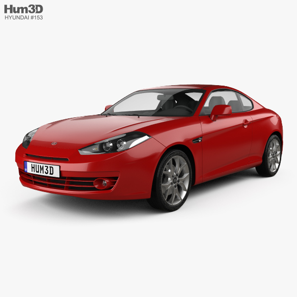 Hyundai Coupe GK 2008 3D model
