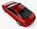 Hyundai Coupe GK 2008 3D 모델  top view