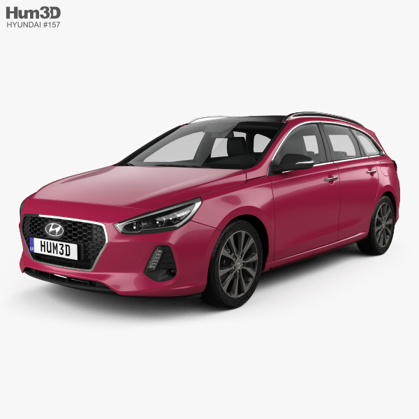 Hyundai i30 wagon 2020 3D-Modell