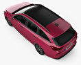 Hyundai i30 wagon 2020 3d model top view