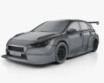 Hyundai i30 N TCR hatchback 2020 3d model wire render