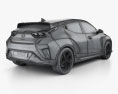 Hyundai Veloster 2017 3D 모델 