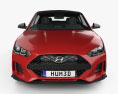 Hyundai Veloster 2017 3d model front view