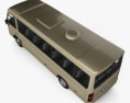 Hyundai County 버스 2018 3D 모델  top view