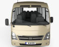 Hyundai County bus 2018 3d model front view