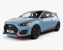 Hyundai Veloster N 2018 3D model