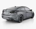 Hyundai Avante coupe 2017 3d model