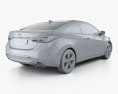 Hyundai Avante coupé 2017 3D-Modell
