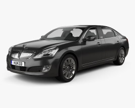 Hyundai Equus limousine 2016 3D model