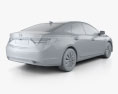 Hyundai Grandeur hybrid 2017 3d model