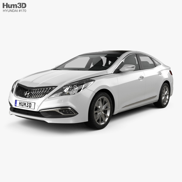 Hyundai Grandeur 2017 3D model