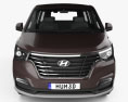 Hyundai Grand Starex 2020 3D模型 正面图