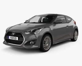 Hyundai Veloster Turbo 2018 3D model