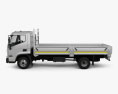 Hyundai Mighty EX8 Flatbed Truck 2022 3d model side view