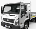 Hyundai Mighty EX8 Flatbed Truck 2022 3d model