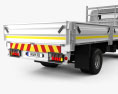 Hyundai Mighty EX8 Flatbed Truck 2022 3d model