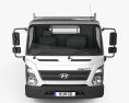 Hyundai Mighty EX8 Flatbed Truck 2022 3d model front view