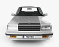 Hyundai Grandeur 1992 3d model front view