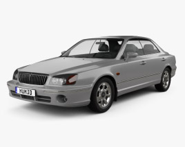 Hyundai Grandeur 2005 3D model