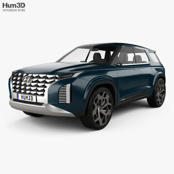 Hyundai HDC-2 Grandmaster SUV 2021 3D model