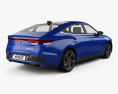 Hyundai Lafesta 2021 3d model back view