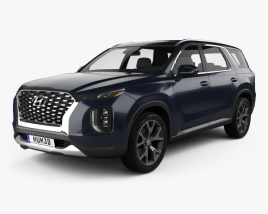 Hyundai Palisade 2021 3D-Modell